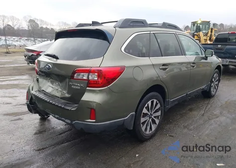 2016 Subaru Outback 2.5I Limited z USA, uszkodzony, nr VIN 4S4BSANCXG3292482